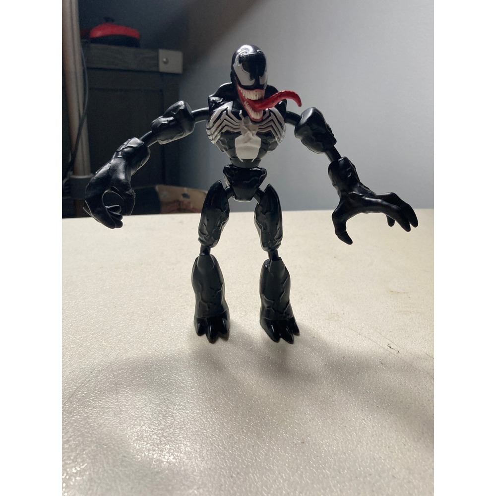 Marvel Spider-Man Bend and Flex Venom Action Figure 2019 Hasbro E7689 Black